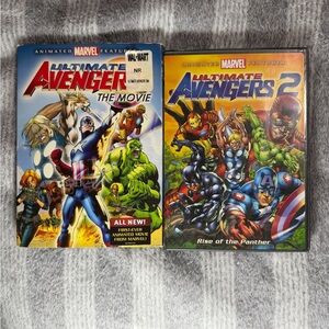 Ultimate Avengers 2 DVD Bundle Includes: Ultimate Avengers The Movie 1 & 2